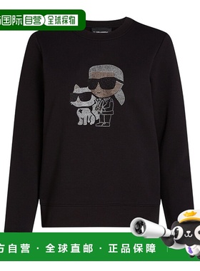 香港直邮Karl Lagerfeld 长袖套头衫 A1W20081