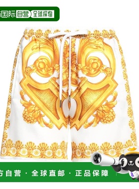香港直邮versace 范思哲 女士 短裤 white白色 舒适时尚