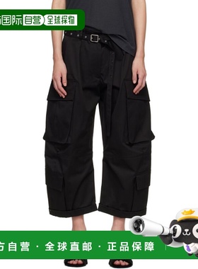 1h可退 香港直邮Acne Studios 艾克妮 女士 黑色工装裤 AK1001