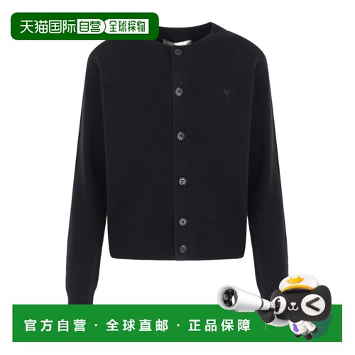 香港直邮Ami Paris 长袖针织衫开衫 FKC3610010.