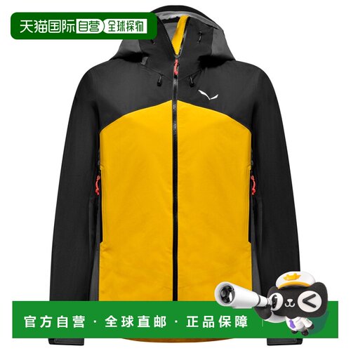 欧洲直邮SALEWA 女士户外冲锋衣 1025457GOLD CO 【付后1h可退】