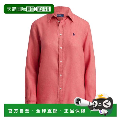 欧洲直邮polo ralph lauren 女士 衬衫长袖亚麻