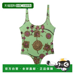 Versace 印花连体泳衣 10261891A18764