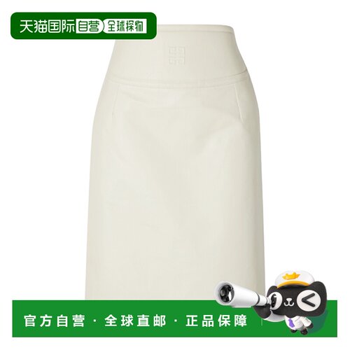 香港直邮GIVENCHY 女士半身裙 BW40HB610N130OFFW【付后1h可退】