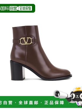 1h可退 香港直邮Valentino 华伦天奴 女士 V 徽标标志短靴 5W2S0C