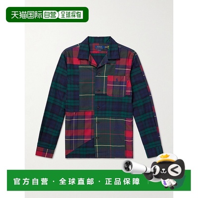 1h可退 香港直邮Polo Ralph Lauren Polo 拉夫 劳伦 男士 拼布格
