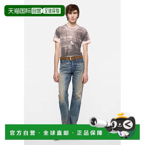 欧洲直邮ACNE STUDIOS(艾克妮) T-shirt trompe-l'œil