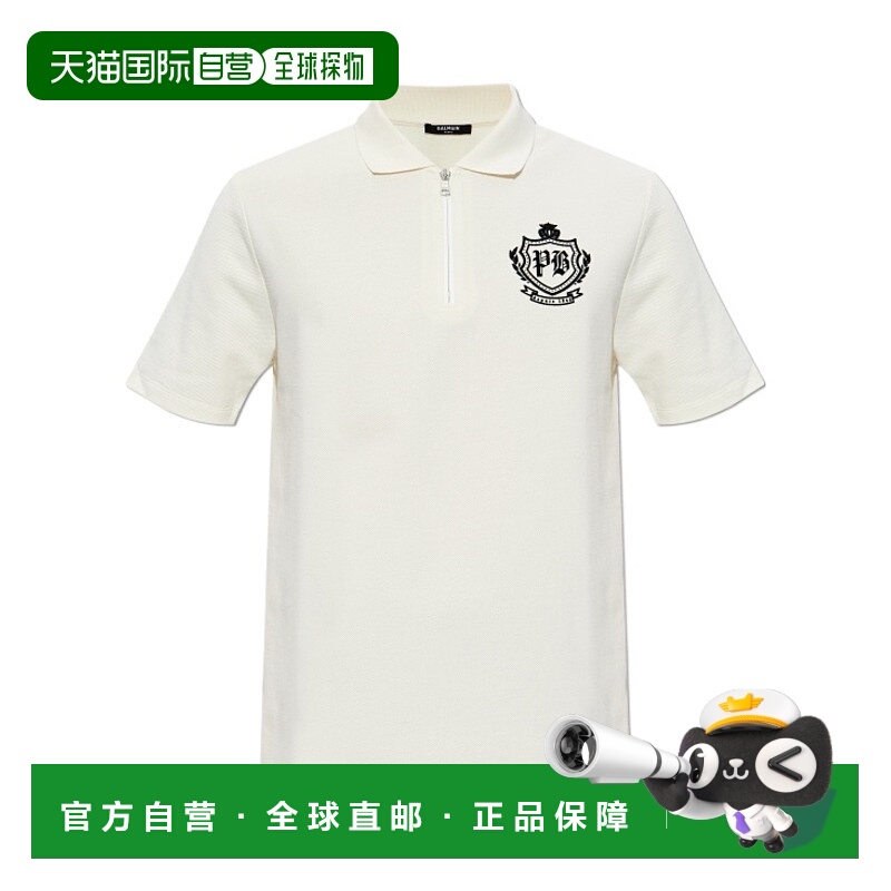 香港直邮Balmain 短袖POLO衫 FH0GC027GF30
