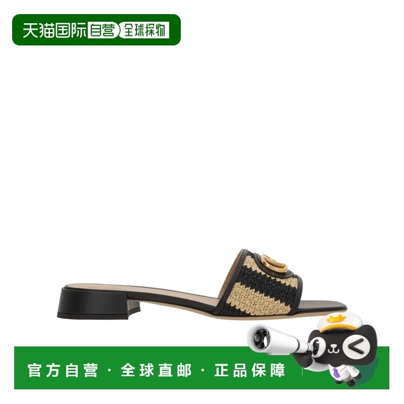 1h可退 香港直邮VALENTINO 女士 方头平底凉鞋 26SS,女鞋,时装凉鞋,淘宝优惠券,粉丝福利购,淘宝优惠卷