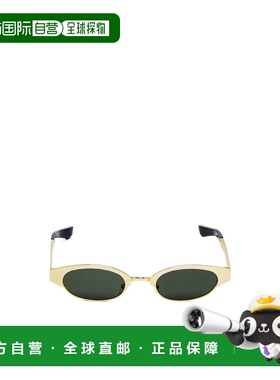 1h可退 香港直邮ALEXANDER MCQUEEN 25FW Ellipse 太阳镜 Women