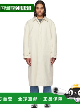 香港直邮BOSS 波士 男士 灰白色 Water-Repellent Concealed Clos