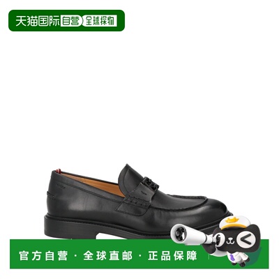1h可退 香港直邮Bally 巴利 男士 乐福鞋 black黑色 舒适时尚