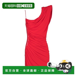 香港直邮Balmain 不对称连衣裙 EF0R5108MH01包臀裙