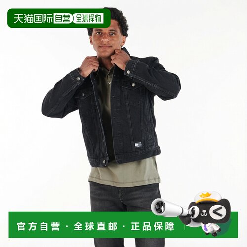欧洲直邮Tommy Jeans  男装 牛仔外套 春夏 黑色 RYAN RGLR TRCKR
