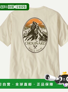 自营欧洲直邮PATAGONIA 男士Chouinard® Crest口袋Responsibili-T