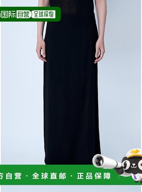 香港直邮TOT&Ecirc;ME 女士 高开衩半裙 253WRB0293FB0428半身裙