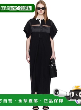 1h可退 香港直邮Sacai 女士 黑色连衣裙 2608351 black黑色 舒适