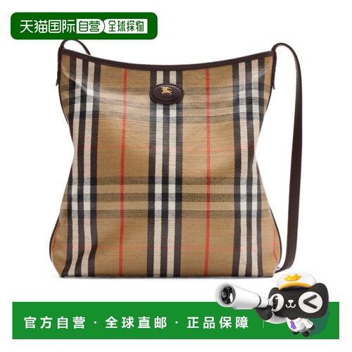 1h可退 香港直邮BURBERRY/博柏利 女士 小号 Highlands 单肩包 cr