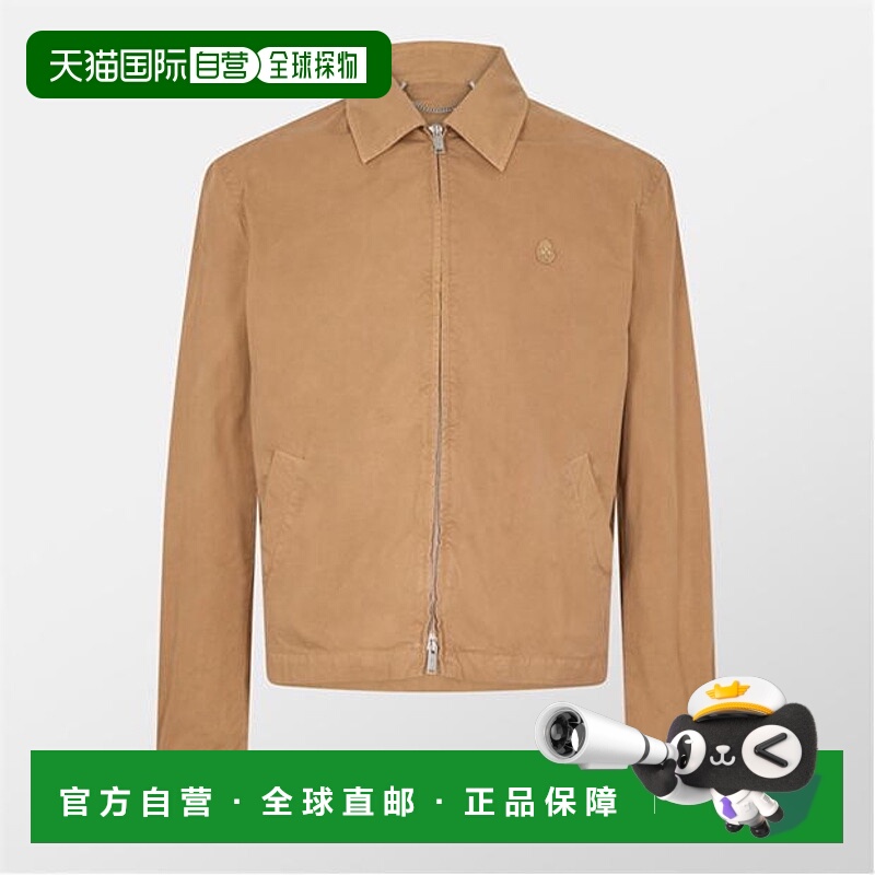 香港直邮MCQUEEN 亚历山大 麦昆 男士 Alex Emb Ovrshrt Sn52 拉