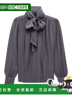 香港直邮Saint Laurent 长袖衬衫 女装上衣810149Y720W