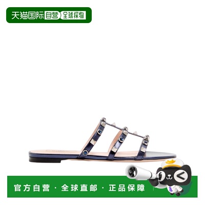 香港直邮VALENTINO 女士 铆钉拖鞋 crov 【付后1h可退】