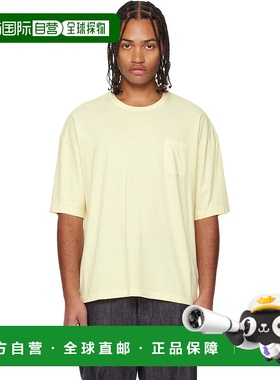 1h可退 香港直邮Visvim 维斯维木 男士 黄色 Ex Jumbo S/S DMGD T