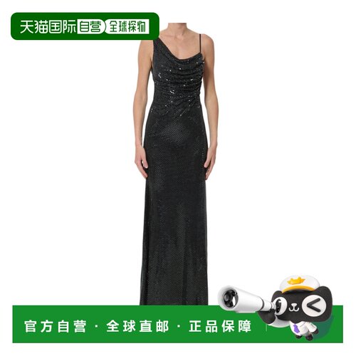 Self-Portrait 垂褶性感长裙连衣裙 PF26041X 【付后1h可退】
