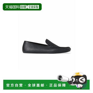 香港直邮The Row 女士 狮子座皮质便鞋 black黑色 舒适时尚乐福鞋