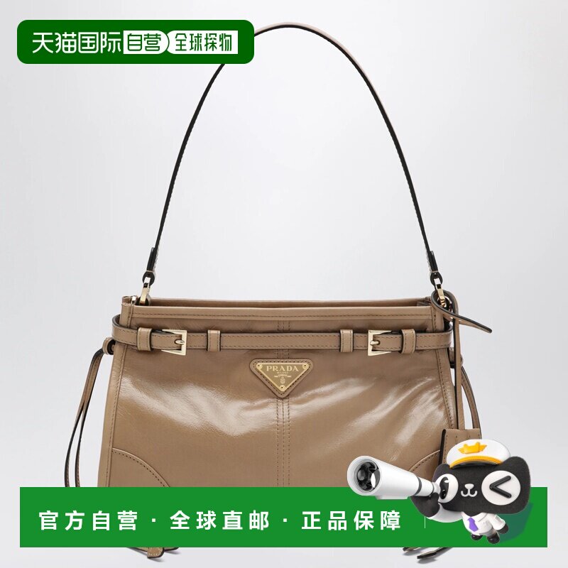 香港直邮PRADA 女士手提包 1BC297OOM2CYRF0LT6 AW2026 卡其色