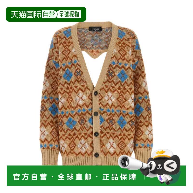 1h可退 香港直邮DSQUARED2 女士针织衫 S72HA1154S18363961 AW202
