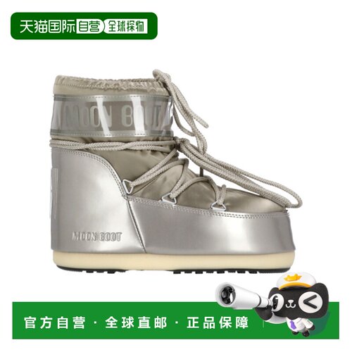 香港直邮Moon Boot 系带雪地靴 1409350B003厚底