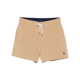 香港直邮Polo Lauren 抽绳logo泳裤 710B16721 Ralph