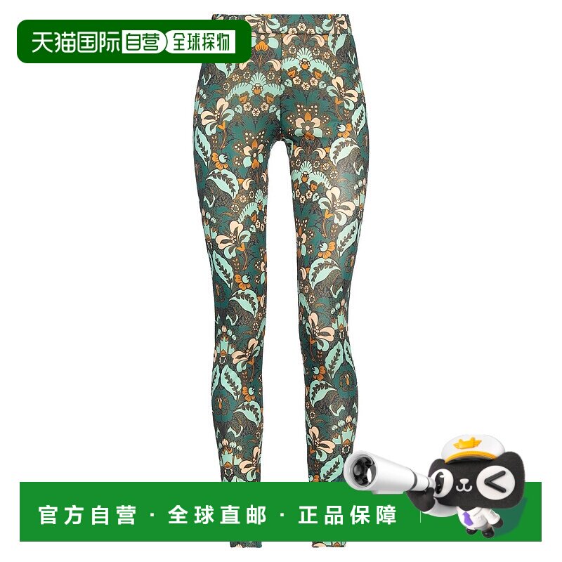 香港直邮Pinko 品高 女士 打底裤 green绿色 舒适时尚