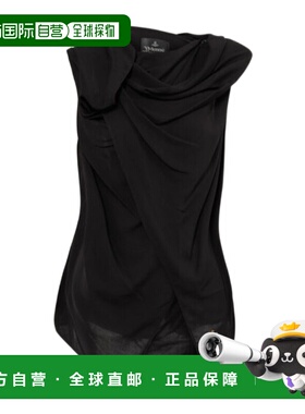 1h可退 香港直邮Vivienne Westwood 褶饰背心 15050014W01CM