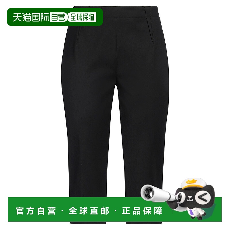 1h可退 香港直邮Givenchy 纪梵希 女士 休闲长裤 black黑色 舒适