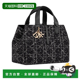 1h可退 香港直邮Dior 中号 Dior Toujours 手袋 M2821ODFG托特包