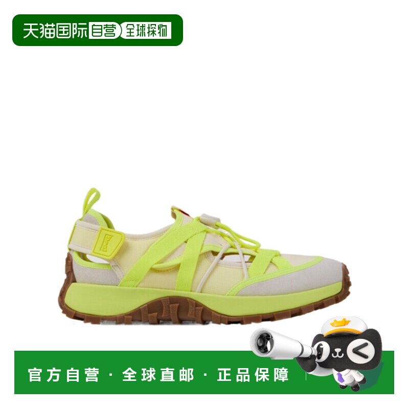 1h可退 香港直邮CAMPER 男士运动鞋 K101034002 SS2025 绿色 系带图片