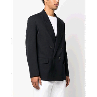 【99新未使用】香港直邮Valentino 翻领长袖西装外套 VCEE058HU59