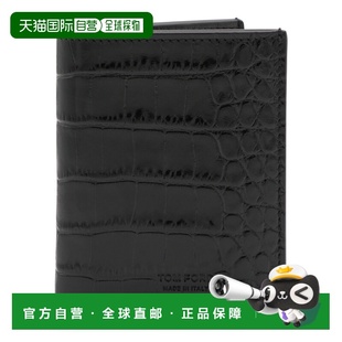 汤姆 Ford 福特 男士 Y0417LCL 1h可退 黑色皮革卡套 香港直邮Tom