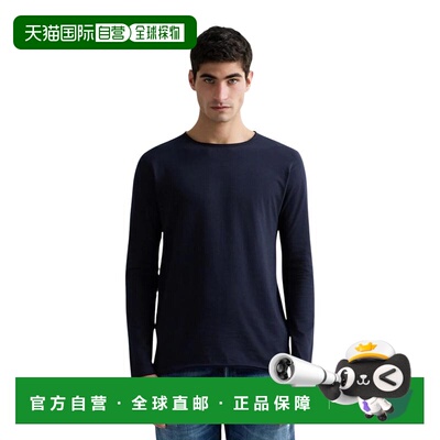 欧洲直邮REPLAY 男士T恤 M3592A0002660067 AW2026 蓝色 BASIC JE