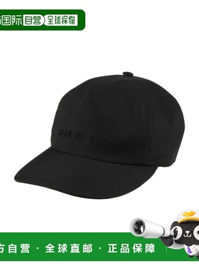 香港直邮essentials fear of god 男士 帽子 black黑色 舒适时尚