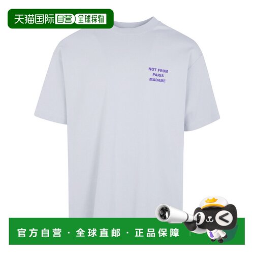 Drole De Monsieur 男士T恤 MTS203CO002GREY AW2026