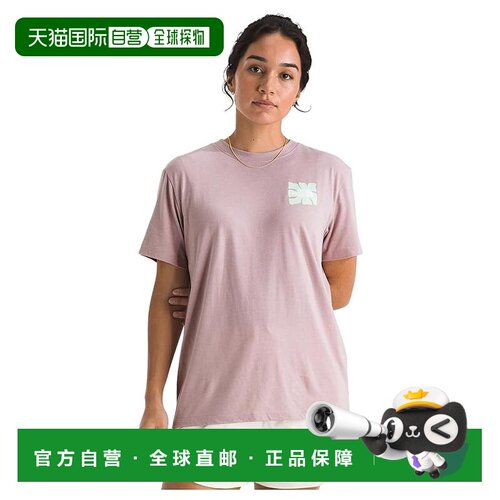 美国直邮the north face 北面 女士 Sun Cutie 混纺短袖T恤