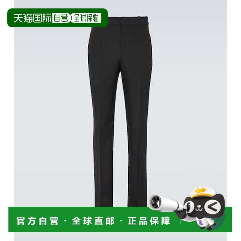 香港直邮Saint Laurent 圣罗兰 男士 高腰直筒长裤直筒裤,男装,西裤,淘宝优惠券,粉丝福利购,淘宝优惠卷
