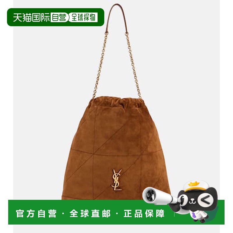 香港直邮Saint Laurent 圣罗兰 女士 Jamie Cassandre 大号绒面革