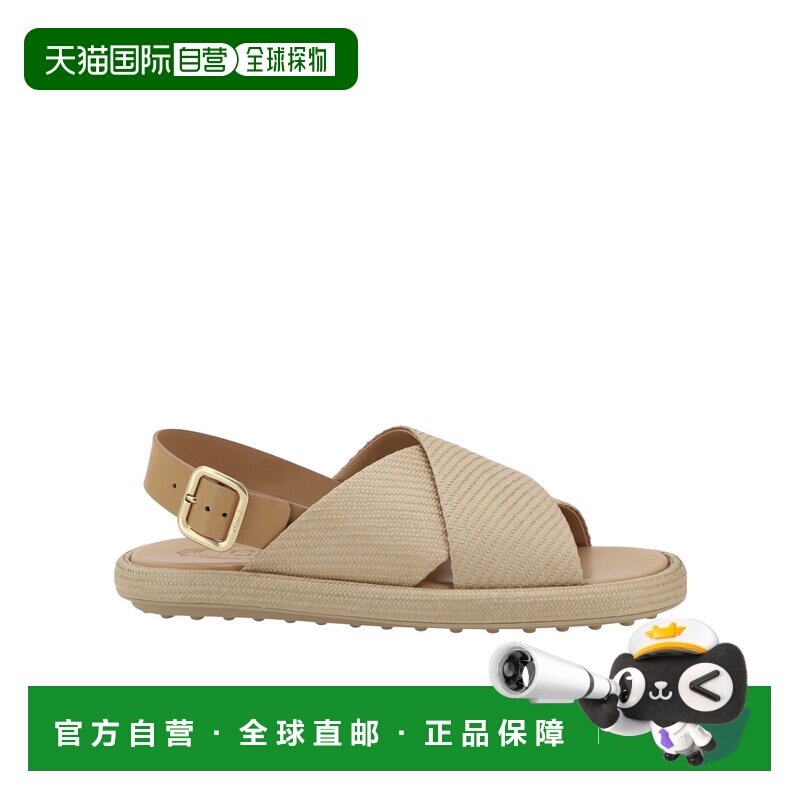 1h可退 香港直邮TOD'S 女士凉鞋 XXW70L0JI00UD8XXCX SS2025 浅棕