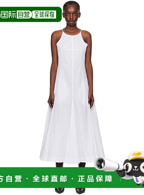 1h可退 香港直邮Sportmax 斯宝麦斯 女士 白色 Cactus 连衣裙 241