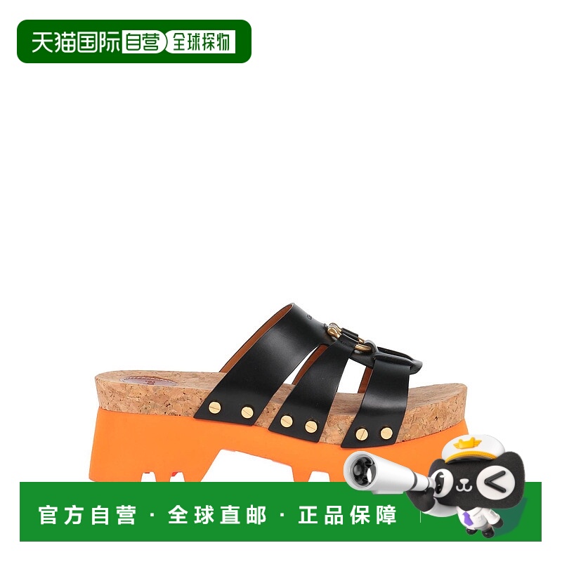 1h可退 香港直邮Chloe 蔻依 女士 凉鞋 black黑色 舒适时尚