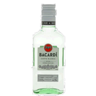 欧洲直邮Bacardi百加得朗姆酒37.5%200ml波多黎各口感甘醇清爽