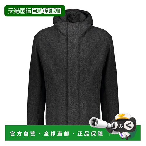 1h可退 香港直邮HERNO 男士外套 GC000075U333699478 AW2023 黑色